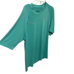 Lupo Sport T-Shirt Green size M short sleeve performance technology